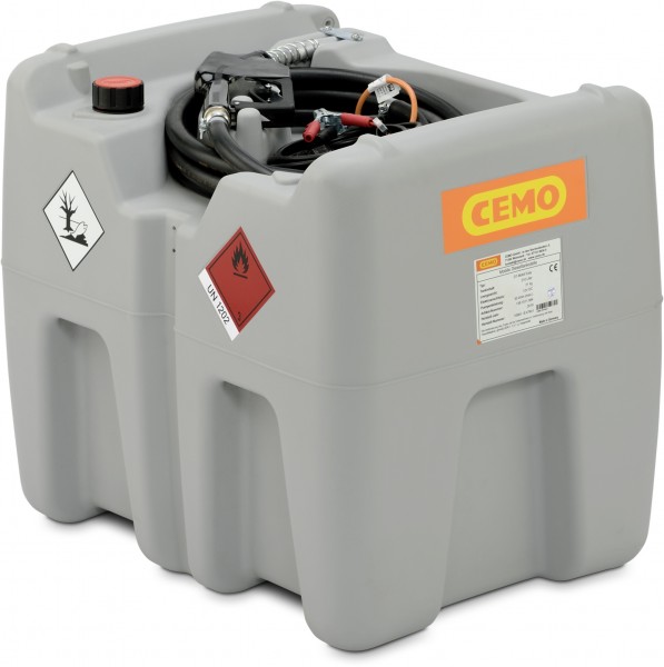 CEMO DT-Mobil Easy 210l, ohne Klappdeckel, mit Elektropumpe Centri SP30