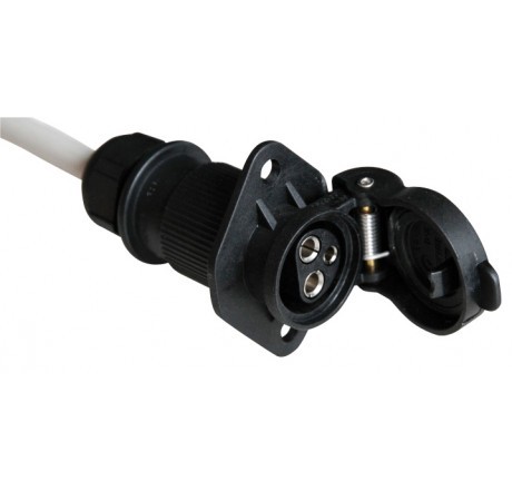 Stecker DIN 9680, 3-polig