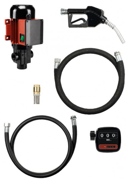 Dieselpumpenset 230V mit Zähler zur Fassverschraubung