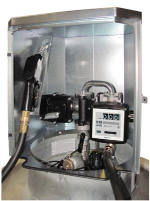 Elektropumpe, ca. 40 l/min, 230 V, ATEX passend für KS-Mobil, mit Zähler