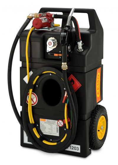 Kraftstoff-Trolley Ex0 95l mit Elektropumpe mit Flammendurchschlagsicherung